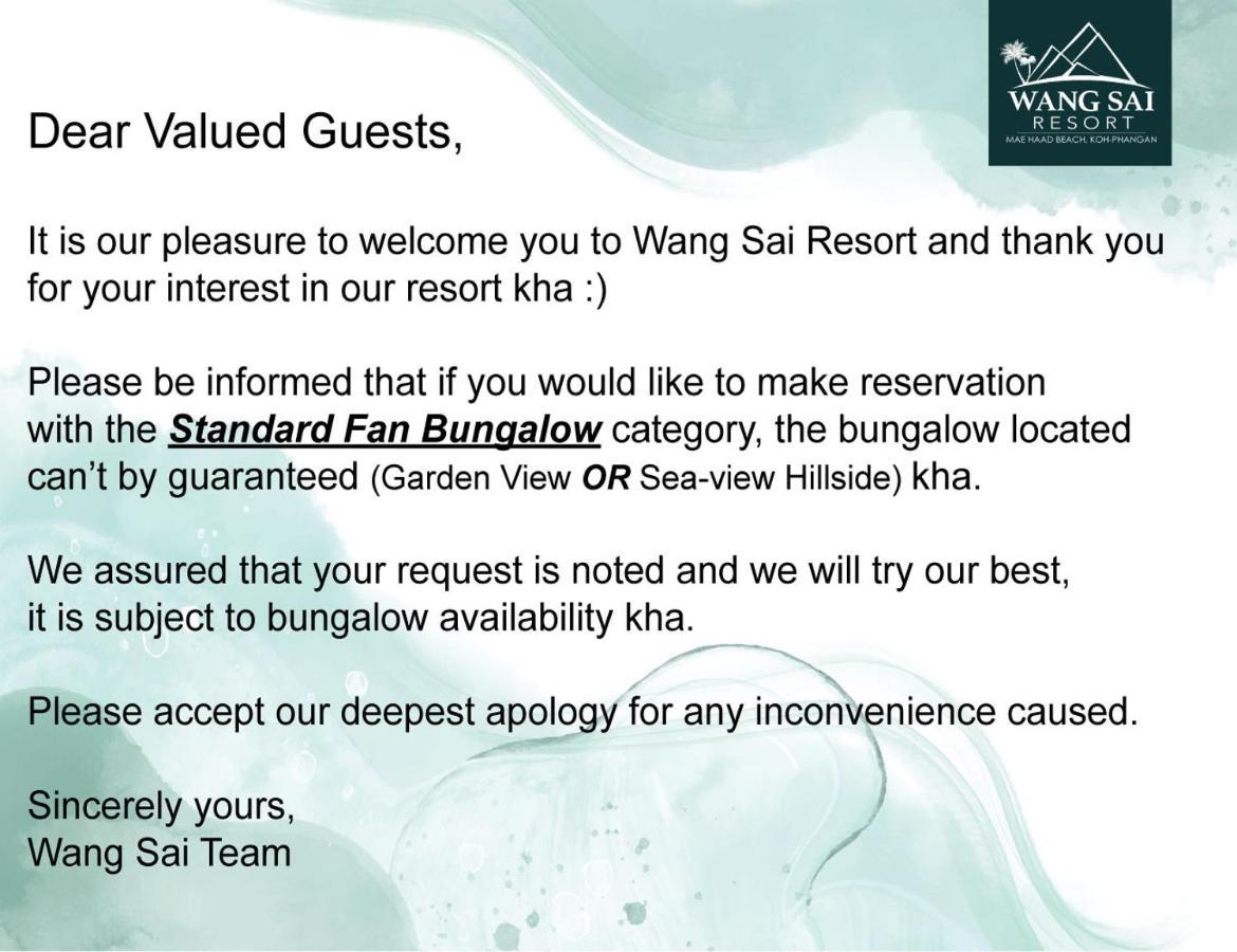Wang Sai Resort - Sha Plus Mae Haad Rum bild